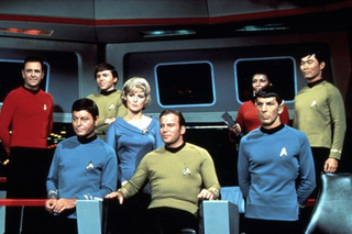 The original cast of Star Trek